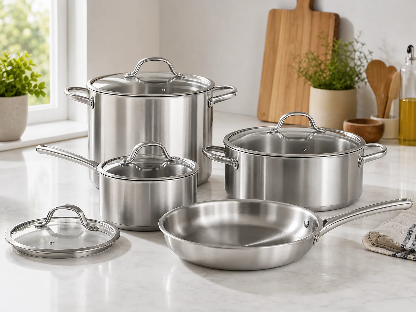 SteelCraft Cookware Set